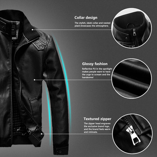 Chaqueta de Cuero para Hombre Premium - Image 9