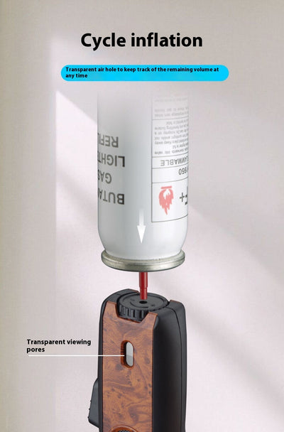 Encendedor de Spray 360° de Gran Capacidad Recargable - Image 10