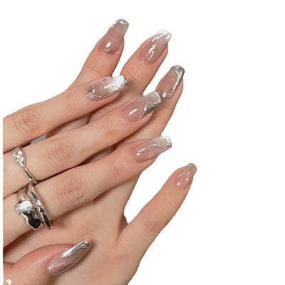 Esmalte de Uñas Efecto Ojo de Gato Degradado Artesanal - Image 4