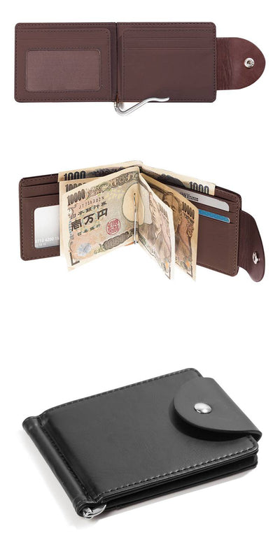 Billetera Corta de Cuero PU para Hombre - Image 19
