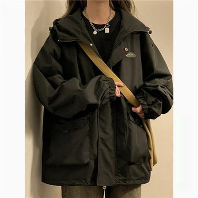 Chaqueta Estilo Americano Suelta Unisex - Diseño Tooling Versátil - Image 8