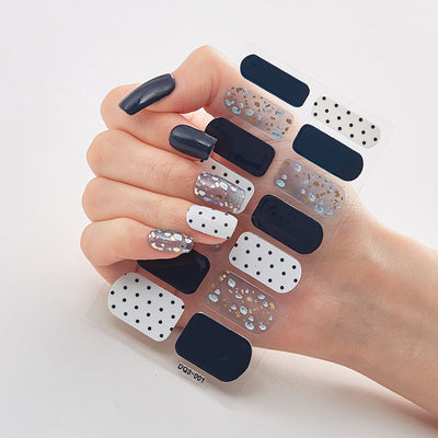 Stickers de Uñas Dorados Personalizados para Mujeres