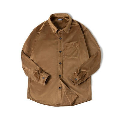 Camisa Manga Larga Antiarrugas Otoño para Hombre - Image 8