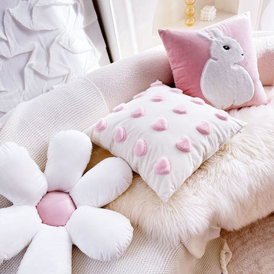 Funda de Cojín Sofá Princesa Minimalista para Sala de Estar - Image 6
