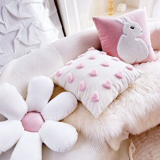 Funda de Cojín Sofá Princesa Minimalista para Sala de Estar - Image 6