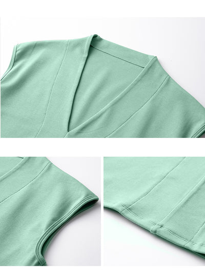 Blusa Negra Ajustada Estilo Coreano para Mujer - Diseño Moderno y Versátil - Image 18
