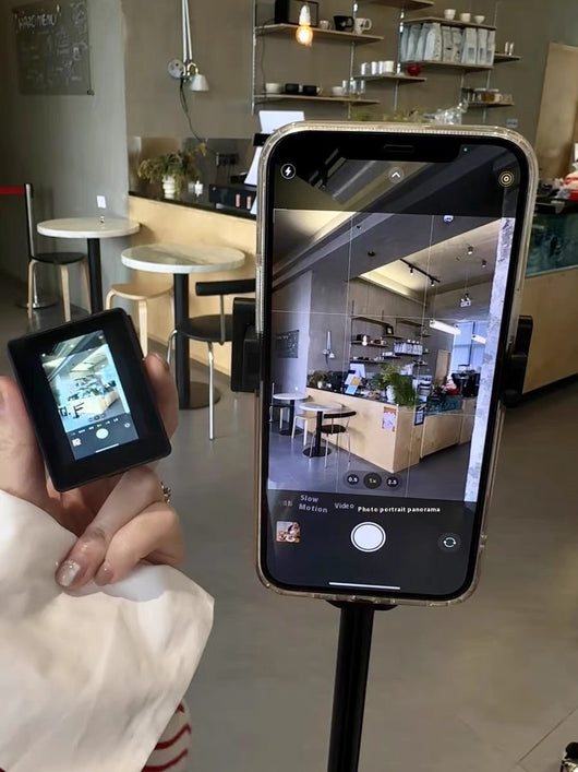 Espejo Proyector para Selfies - Pantalla Trasera para Fotografía Simultánea - Image 17