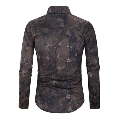 Camisa Estampada Floral Manga Larga - Image 9