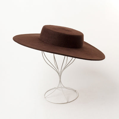Sombrero Bowler Vintage de Ala Ancha y Lana Premium - Image 10