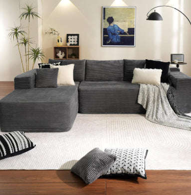 Sofá Minimalista Moderno sin Instalación - Confort para tu Sala - Image 14