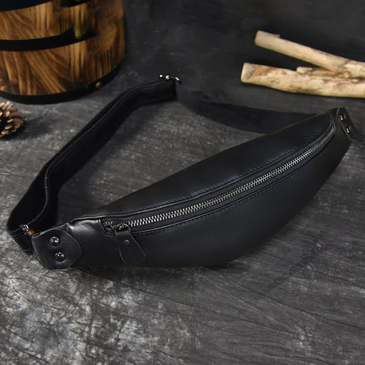Bolsa Mensajero de Cuero para Hombre - Diseño Minimalista y Funcional - Image 7