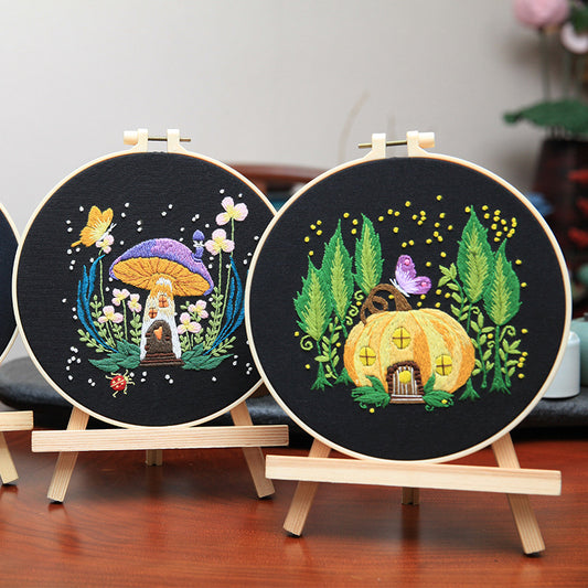 Kit Completo de Bordado Creativo Infantil DIY