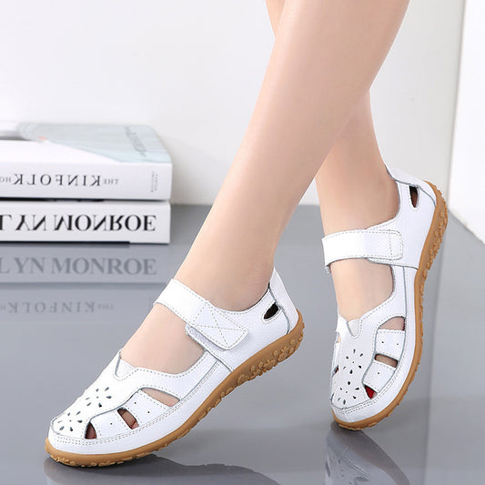 Zapatos Transpirables Calados Talla Grande para Mujer