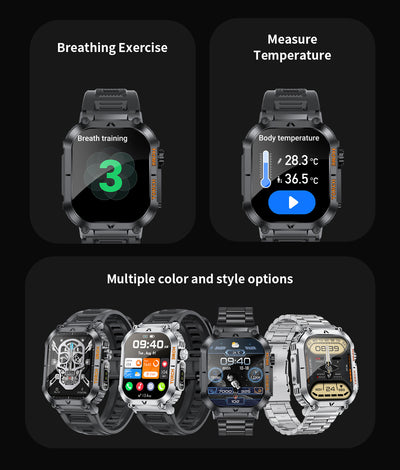 Reloj Deportivo Inteligente con Monitor de Presión Arterial - Image 11