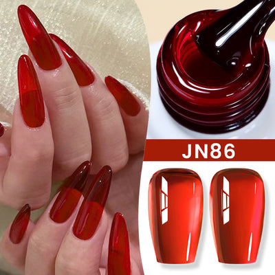 Esmalte de Uñas Gel UV Transparente Efecto Gelatina Fotocurable - Image 91