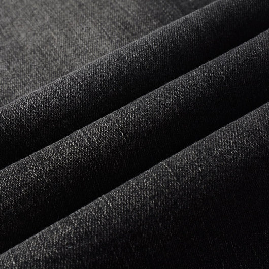 Jeans Gris Vintage Desgastado High Street Hipster - Image 14