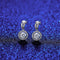 Aretes de Moissanita PAG & MAG en Plata de Ley S925