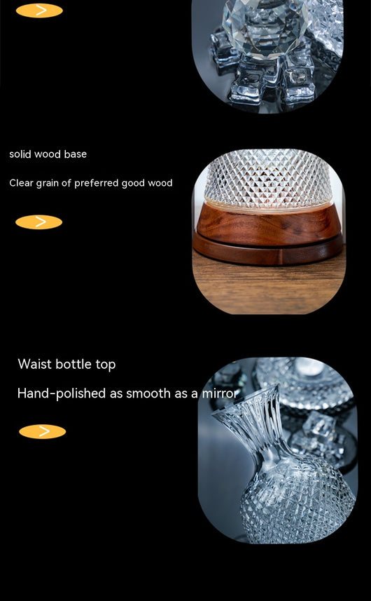 Juego de Decantadores de Cristal Rojo Vortex para Vino - Image 16