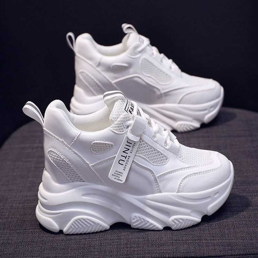 Zapatillas Deportivas Casuales Transpirables con Plataforma para Mujer - Image 7