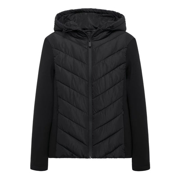 Abrigo Acolchado de Algodón con Cuello Alto