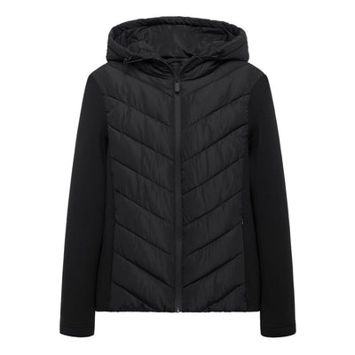 Abrigo Acolchado de Algodón con Cuello Alto
