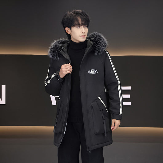 Chaqueta de Invierno para Hombre con Forro Polar y Capucha - Image 5