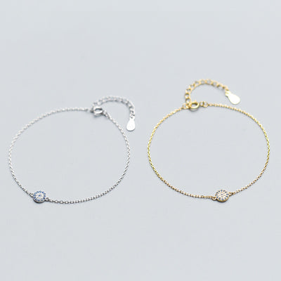 Pulsera de Plata S925 Ojo de Diamante - Joya Elegante para Mujer - Image 4