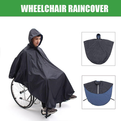 Poncho Impermeable Reflectante para Silla de Ruedas y Scooter de Movilidad - Image 16