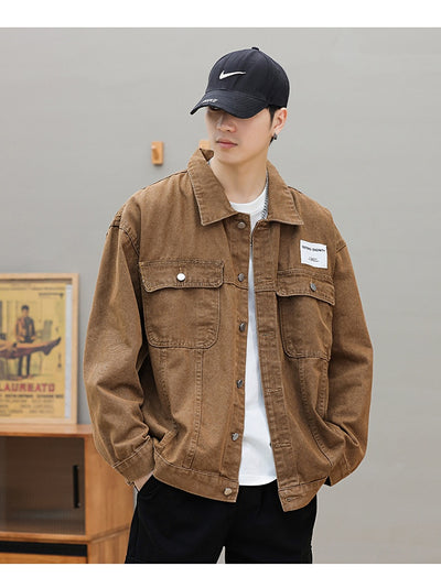 Chaqueta Casual Utility Oversized para Hombre - Image 9