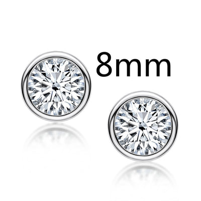 Aretes Personalizados de Plata 925 de 0.5-2 Quilates - Image 4
