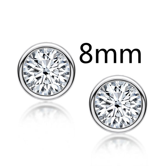 Aretes Personalizados de Plata 925 de 0.5-2 Quilates - Image 4