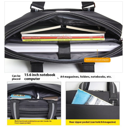 Maletín Ejecutivo Oxford para Laptop con Gran Capacidad - Image 4