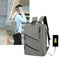 Mochila de Gran Capacidad Impermeable para Computadora - Diseño Minimalista de 3 Piezas