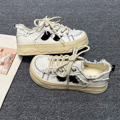 Zapatillas Plataforma Mango Head Blancas - Image 14
