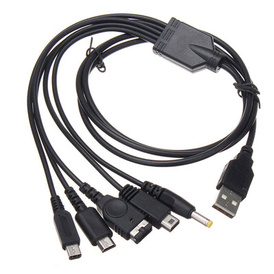 Cable de Carga 5 en 1 para Wii U, 3DS XL, 3DS, NDS Lite y PSP - Image 3