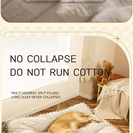 Cama Térmica para Perros con Manta Fleece Desmontable - Colchón Cómodo para Mascotas Pequeñas, Medianas y Grandes - Image 13