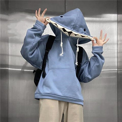 Sudadera con Capucha Tiburón Kawaii - Diseño Divertido y Adorable - Image 14
