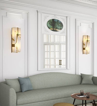 Lámpara de Pared de Mármol para Sala de Estar Estilo Moderno - Image 7