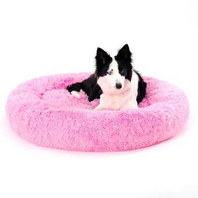 Cama Donut para Perros - Cómoda Felpa Suave Lavable - Image 84