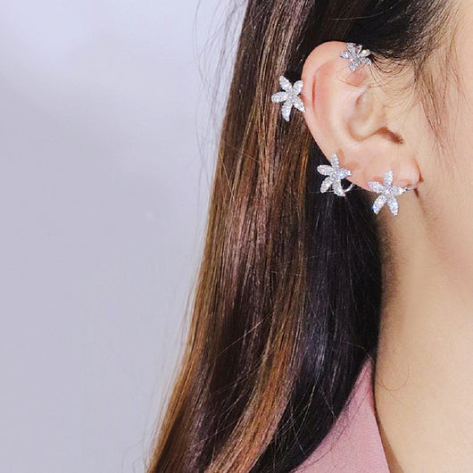Aretes de Presión Delicados y Modernos para Mujer y Niña - Image 3