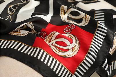 Foulard Cadena con Rayas a Juego - Chal Ligero Protector Solar - Image 15