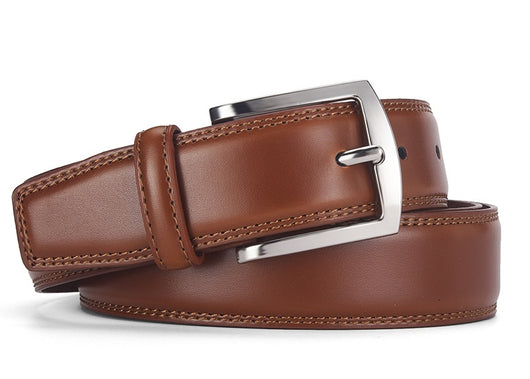Cinturón de Cuero para Hombre con Hebilla de Pasador - Image 31