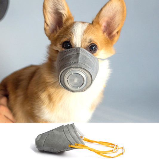 Mascarilla Respiratoria Anti-Polvo y Contaminación para Perros con Filtro PM2.5 - Image 2