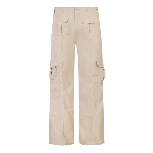 Pantalones de Trabajo Holgados con Múltiples Bolsillos para Hombre