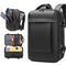 Mochila de Viagem Expansível Impermeável com Grande Capacidade para Homem