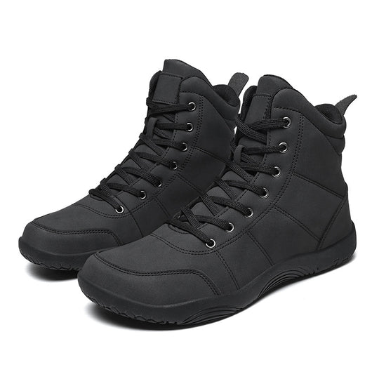 Botas de Senderismo de Cuero Premium con Puntera Ancha para Hombre - Image 5