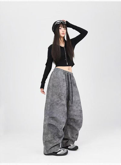 Overoles Retro Gris Carbón para Mujer - Image 15