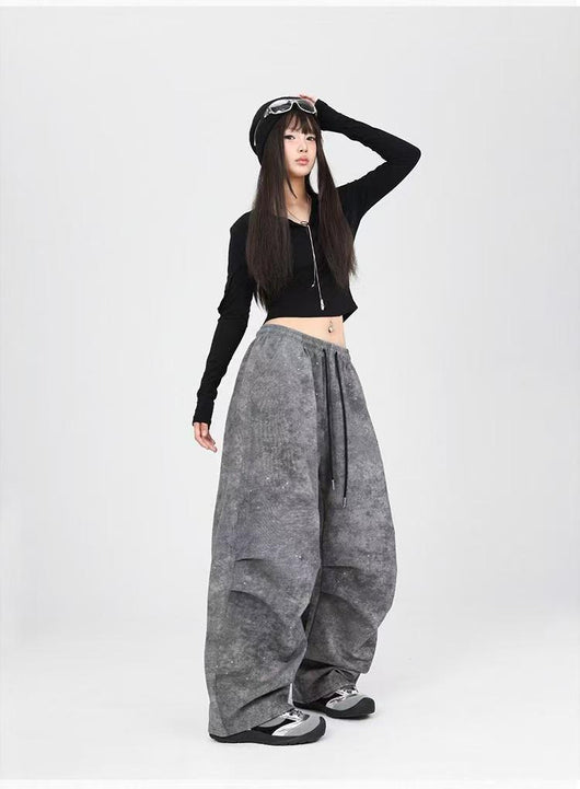 Overoles Retro Gris Carbón para Mujer - Image 15