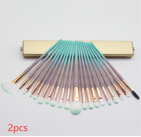 Set de Brochas de Maquillaje Diamond Multicolor Premium - Image 15