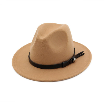 Sombrero Jazz de Ala Recta en Fieltro - Image 14